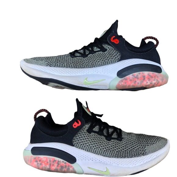 2019 Nike Joyride Run Flyknit Black Olive Aura Size 13 - Picture 9 of 16